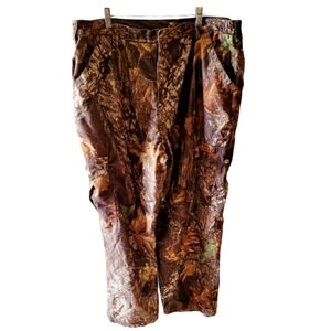 Woolrich Outdoor Camoflage Cargo Pants Men's Size XL 46-48 Green Brown and Tan